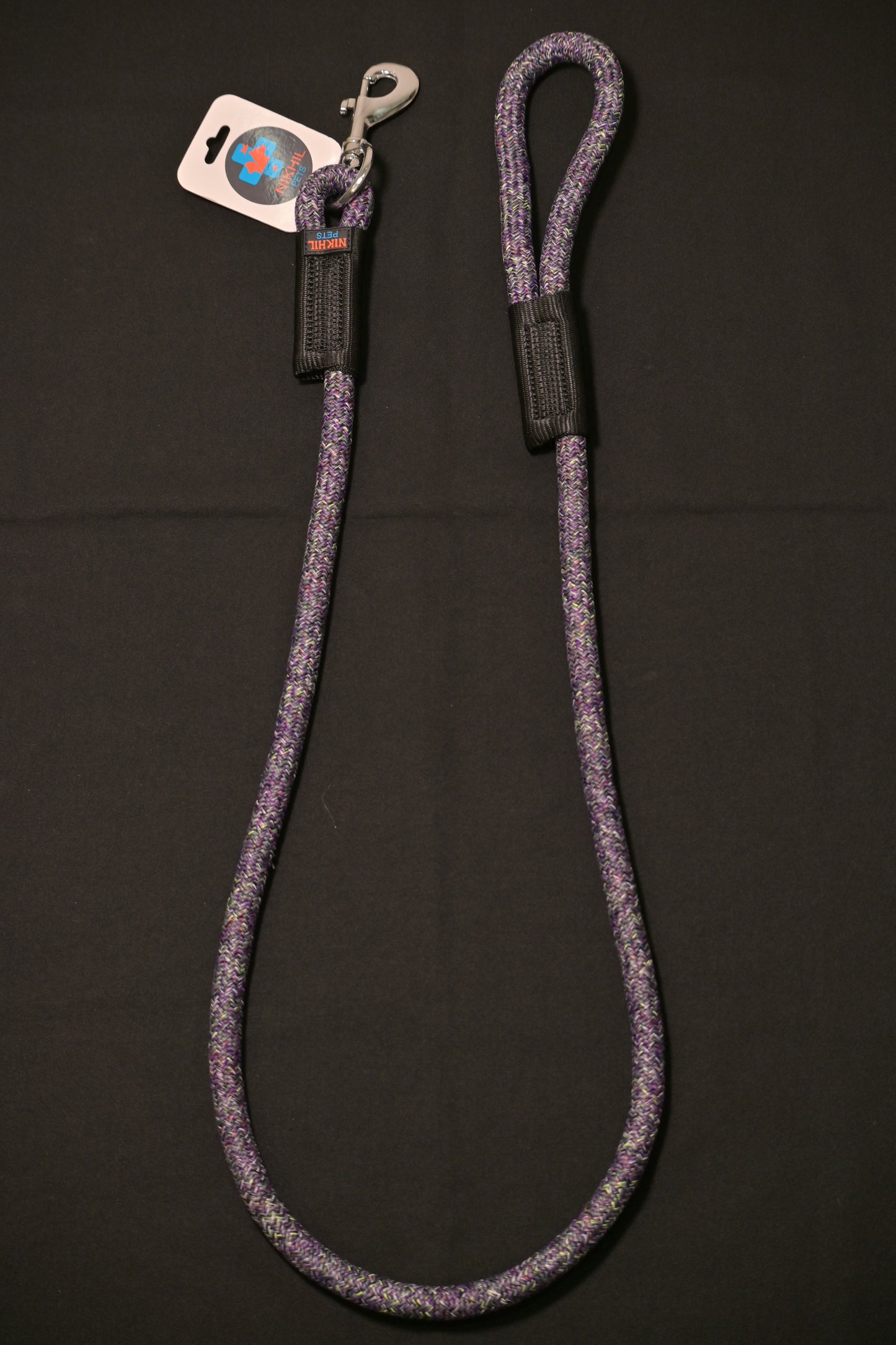 Nikhil Pets Melange Rope Leash (Medium) | Dog Leash