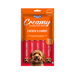 Drools Chicken & Carrot Creamy Treats | Wet Dog Treats