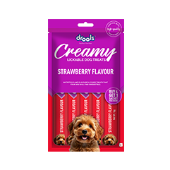 Drools Strawberry Flavor Creamy Treat | Wet Dog Food