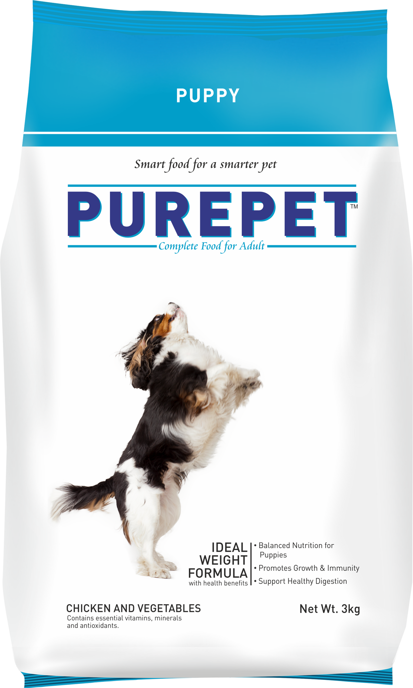 Purepet Puppy Chicken & Vegetable | Dry Dog Food