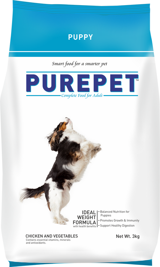 Purepet Puppy Chicken & Vegetable | Dry Dog Food
