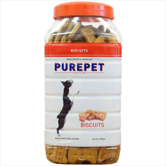 Purepet Biscuit Chicken Flavour | Dry Dog Treats