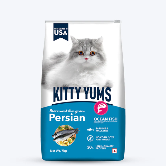 Kitty Yums Persian Adult Ocean Fish | Dry Cat Food