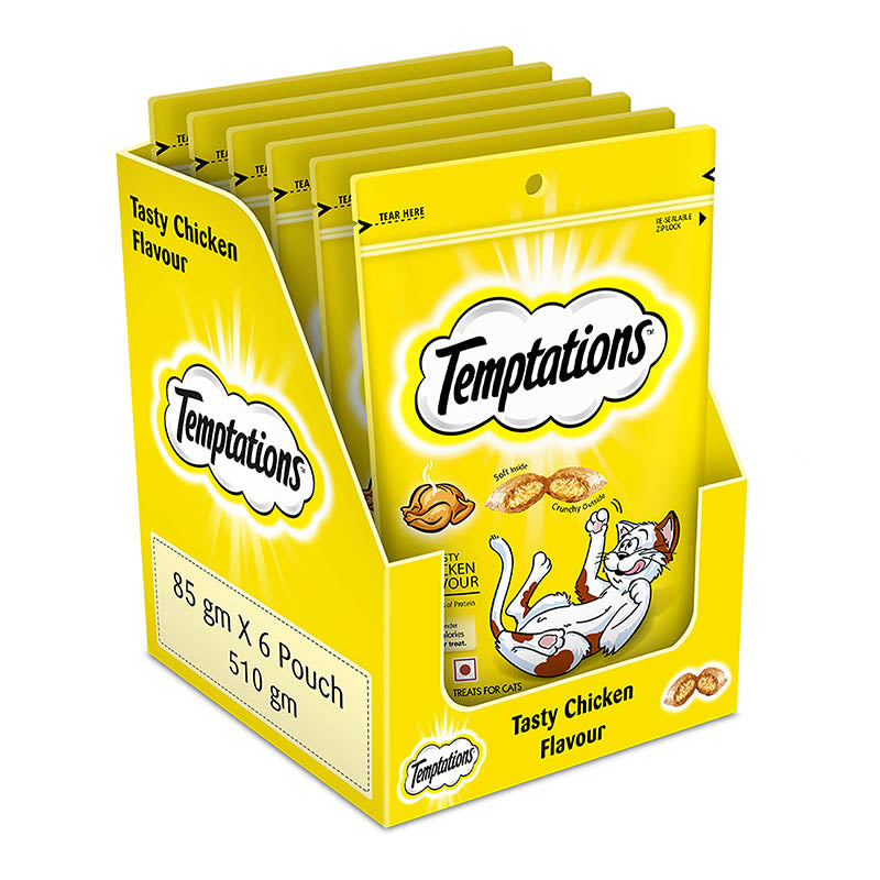 Temptations Chicken | Dry Cat Treats