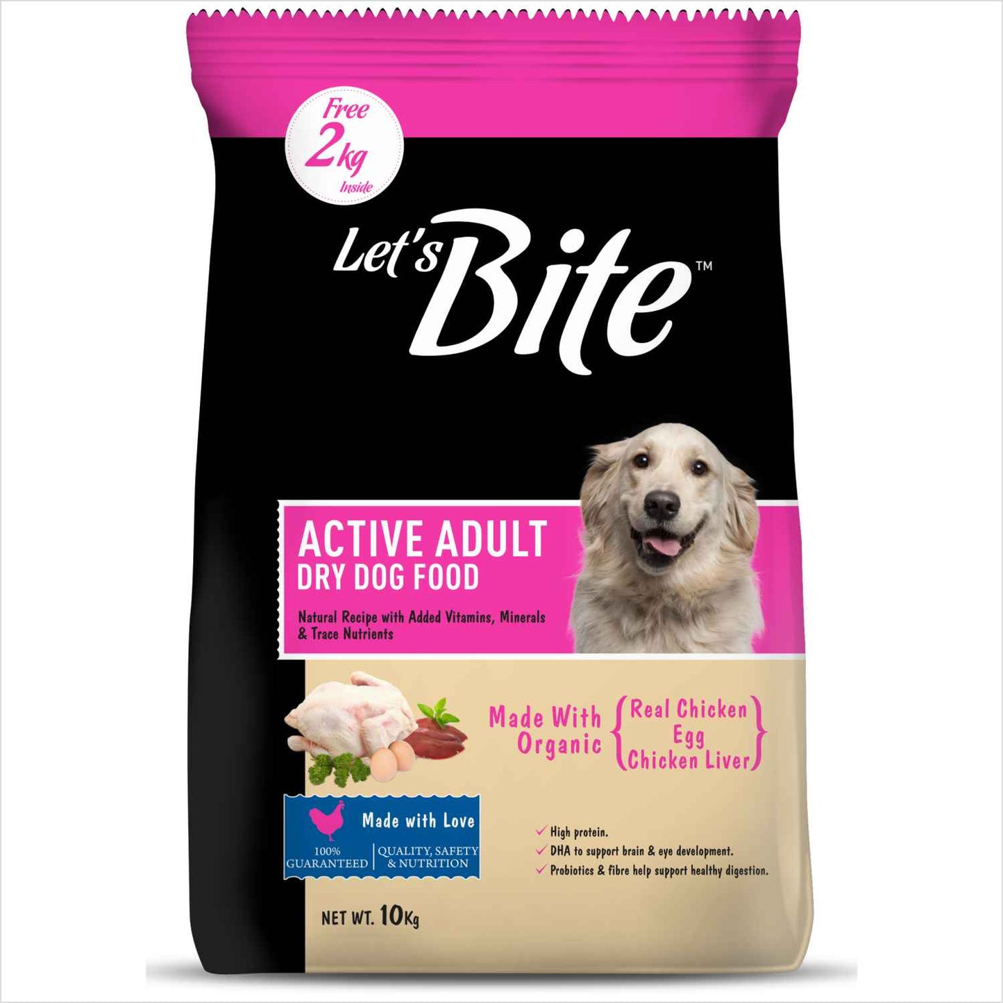 Let's Bite Active Adult | Dry Dog Food