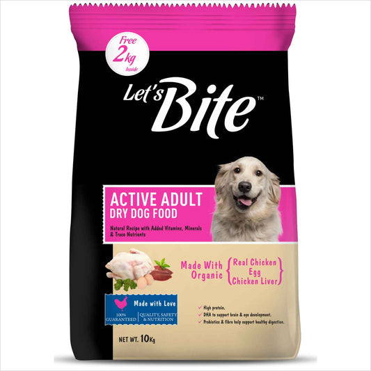 Let's Bite Active Adult | Dry Dog Food