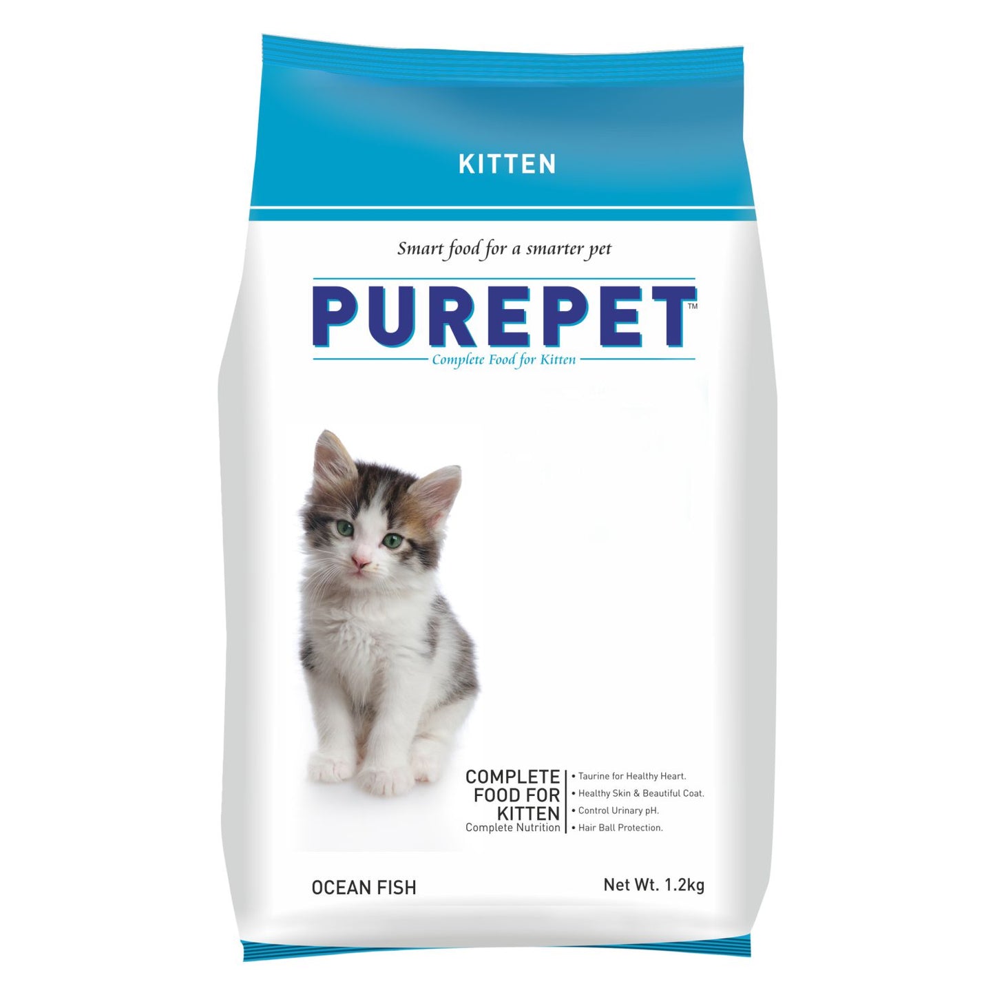 Purepet Kitten Ocean Fish | Dry Cat Food