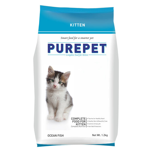 Purepet Kitten Ocean Fish | Dry Cat Food