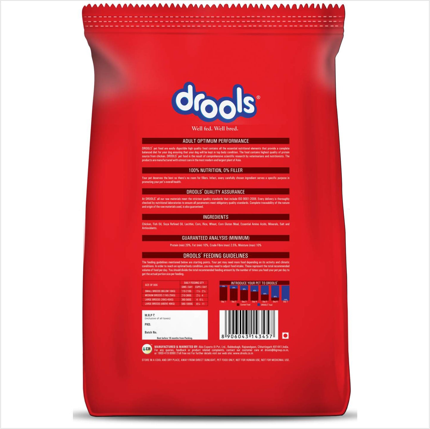 Drools Optimum Adult | Dry Dog Food