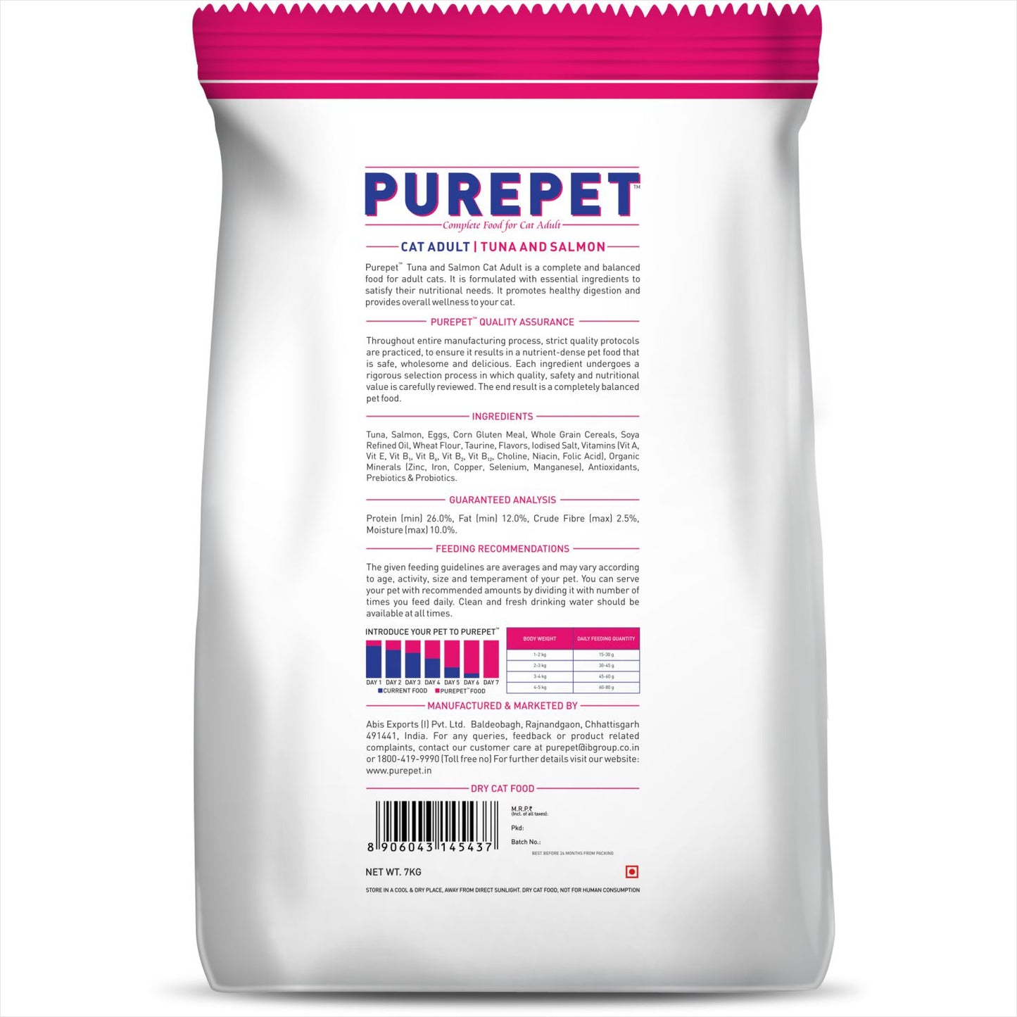 Purepet Tuna & Salmon | Dry Cat Food