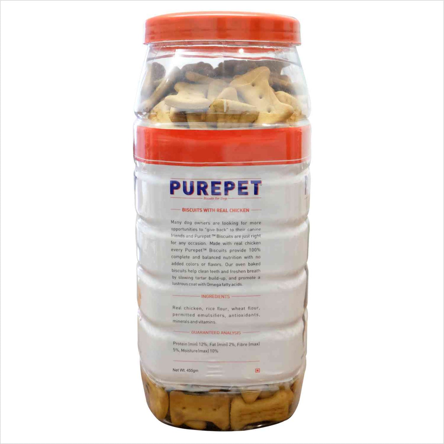 Purepet Biscuit Chicken Flavour | Dry Dog Treats