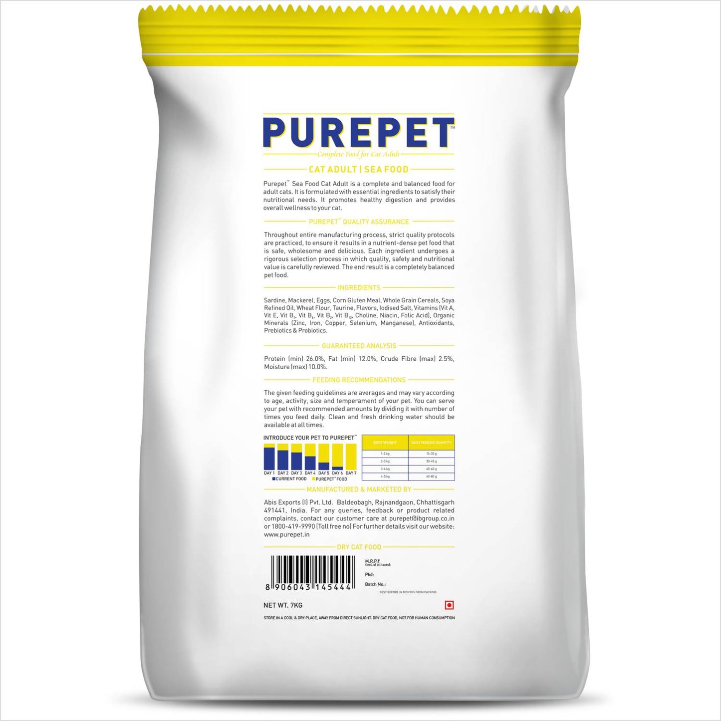 Purepet Seafood | Dry Cat Food