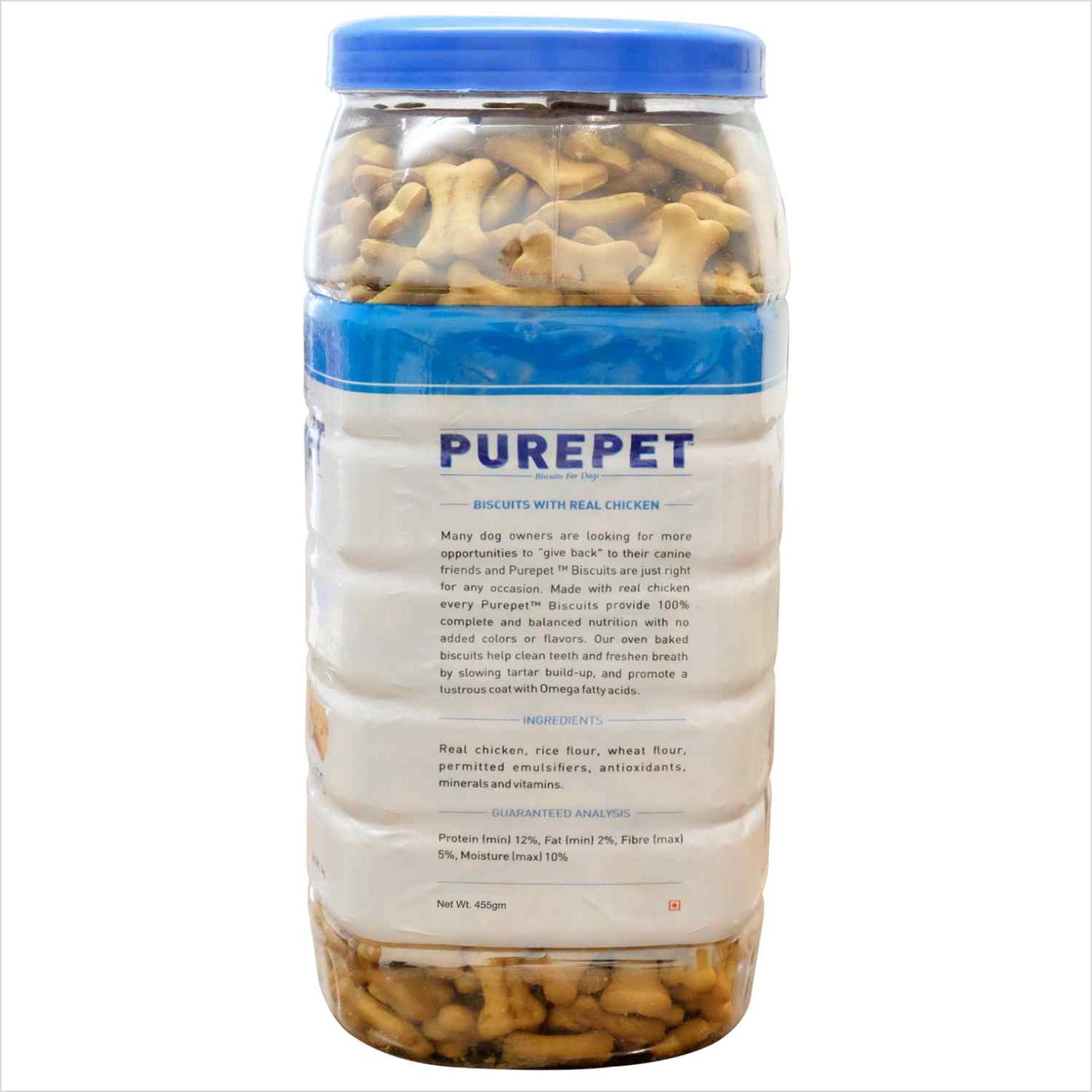 Purepet Biscuit Milk Flavour | Dry Dog Treats