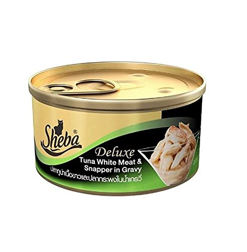 Sheba Tuna & Snapper Gravy Tins - 85 gm | Wet Cat Food