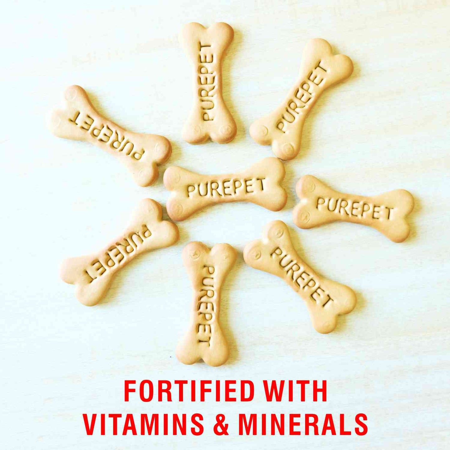 Purepet Biscuit 100% Vegetarian | Dry Dog Treats