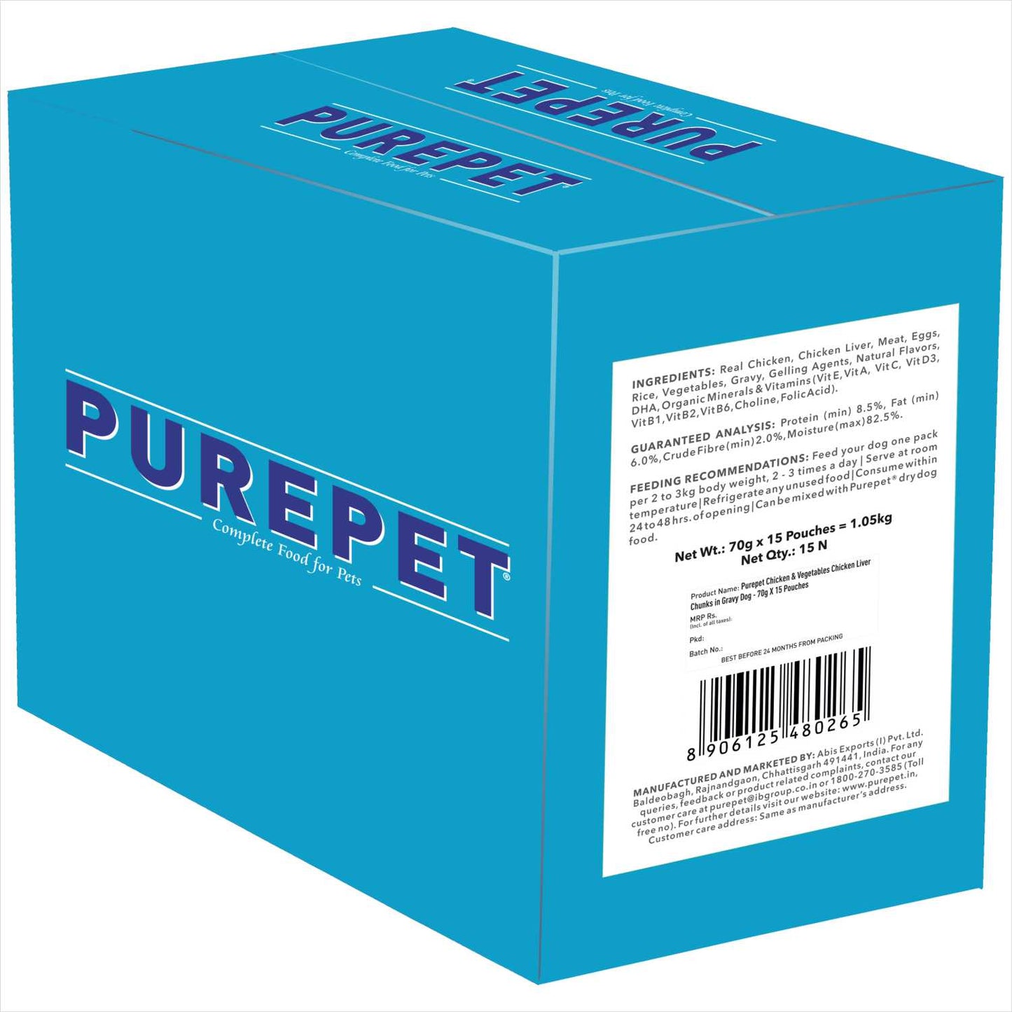 Purepet Chicken & Vegetable Gravy | Wet Dog Food