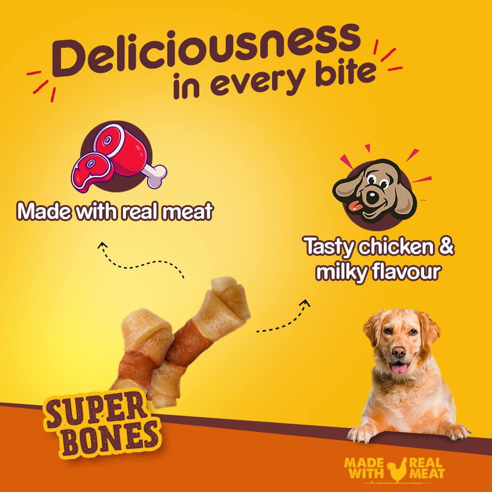 Pedigree Ranchos Super Bones | Dry Dog Treats