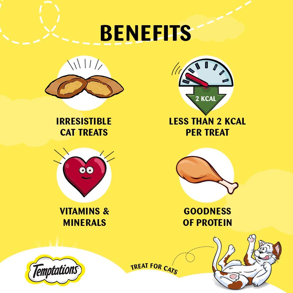 Temptations Chicken | Dry Cat Treats