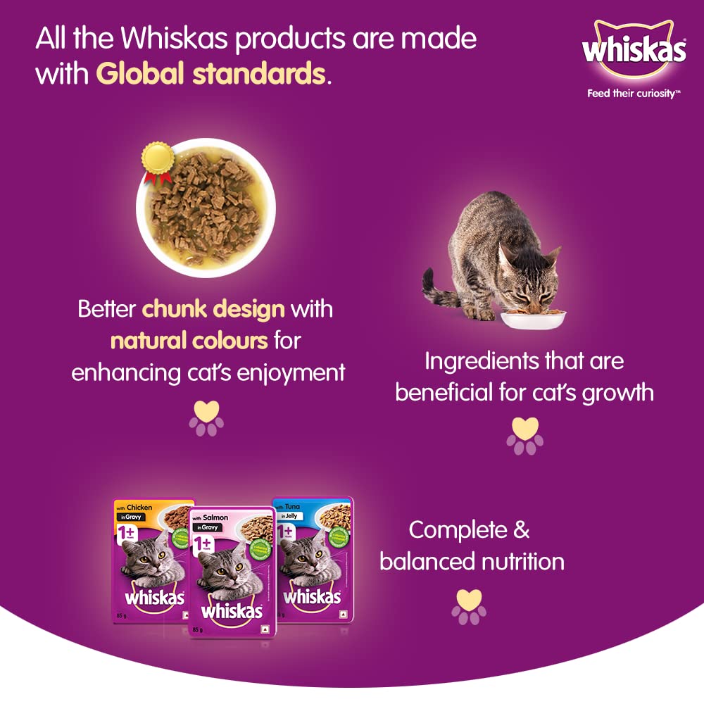 Whiskas Kitten Tuna Jelly | Wet Cat Food