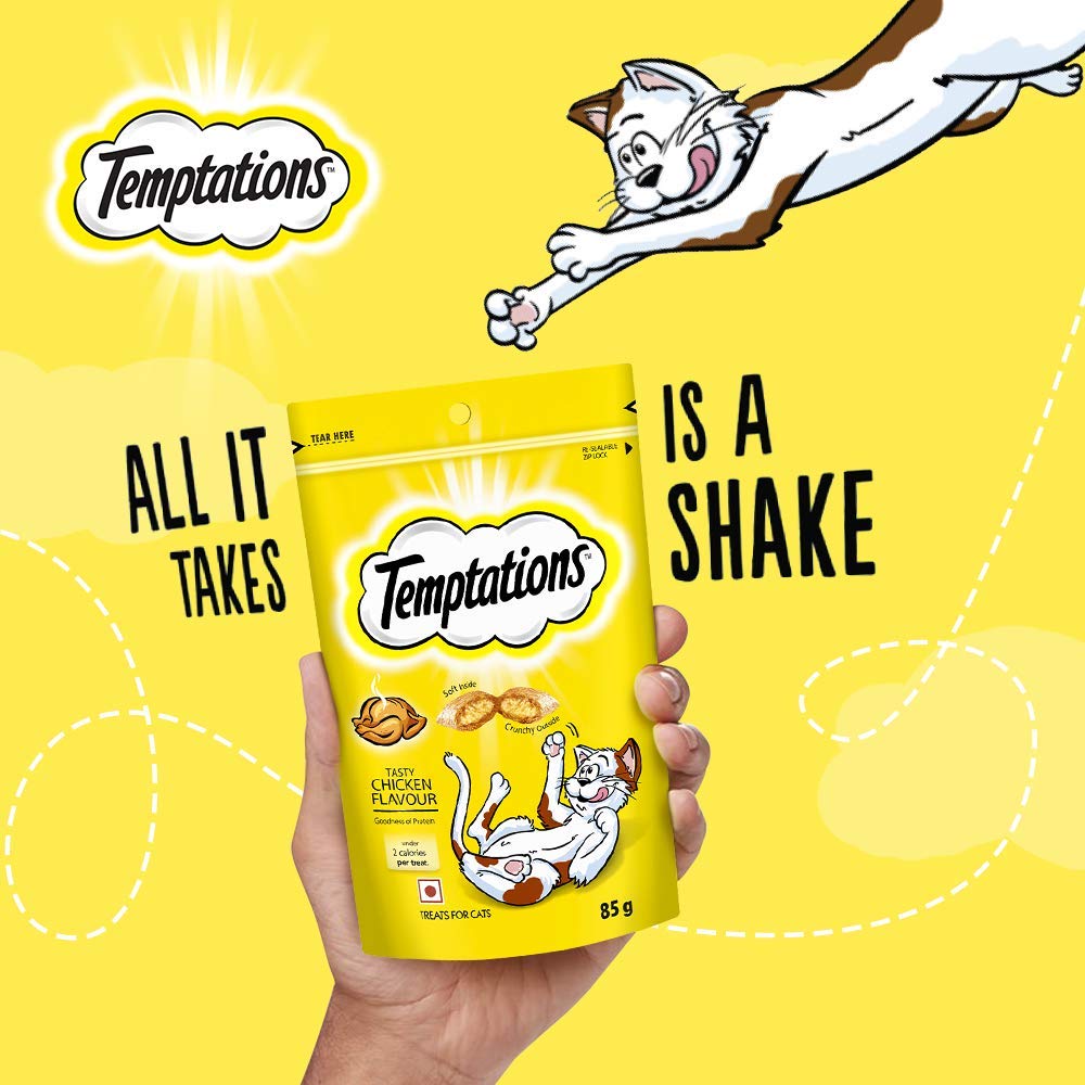 Temptations Chicken | Dry Cat Treats