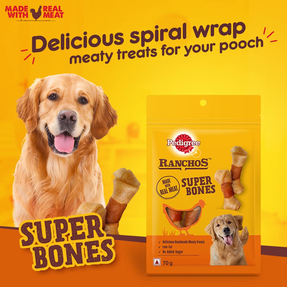 Pedigree Ranchos Super Bones | Dry Dog Treats