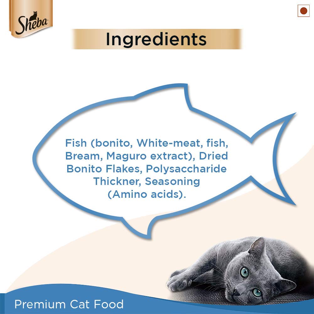 Sheba Maguro & Bream Gravy | Wet Cat Food