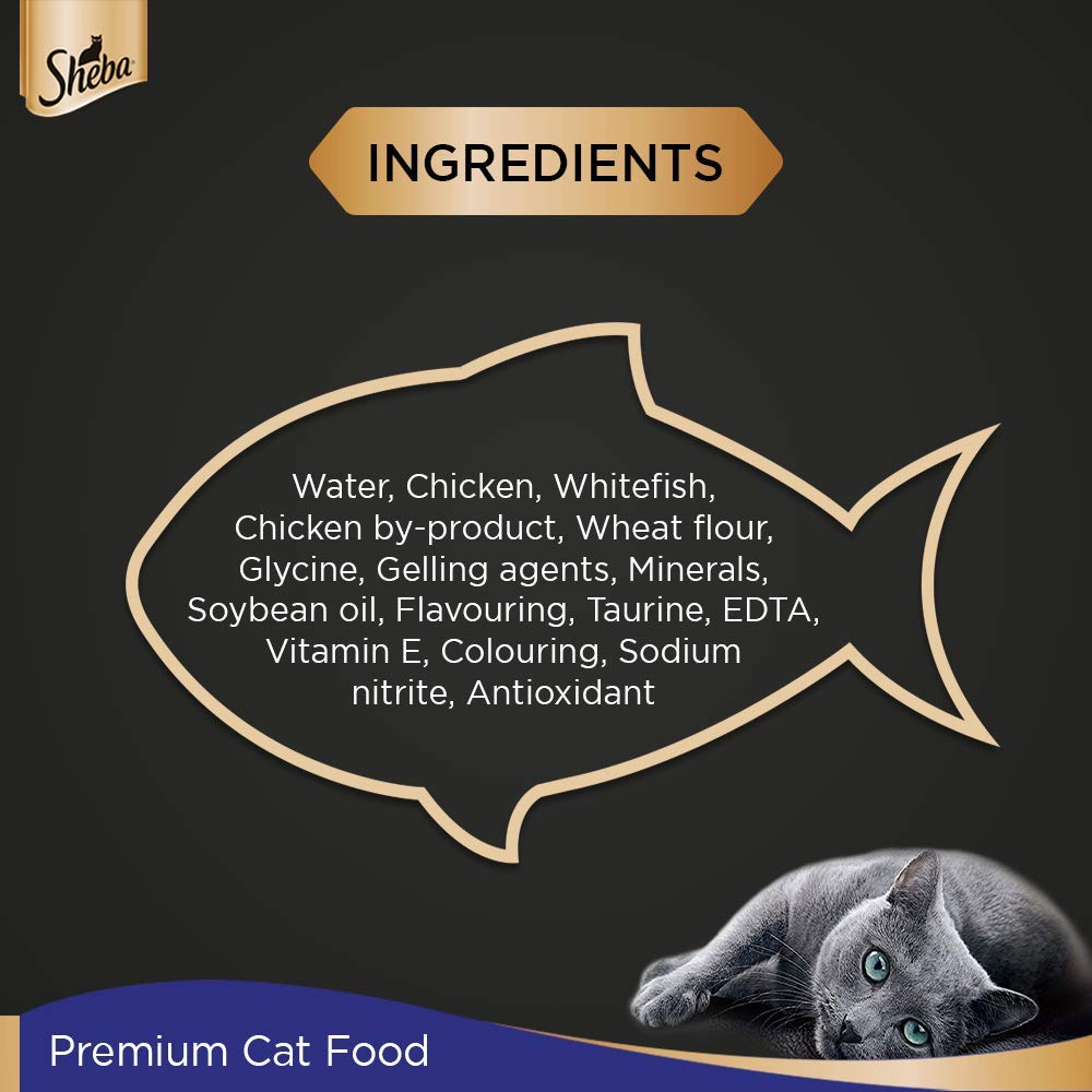 Sheba Chicken Loaf Gravy | Wet Cat Food