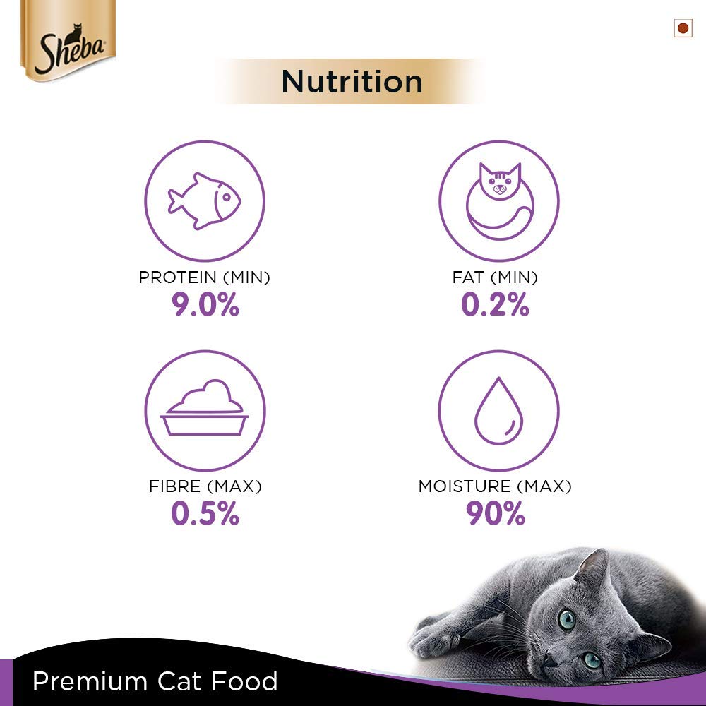 Sheba Tuna Filets in Jelly - 85 gm | Wet Cat Food