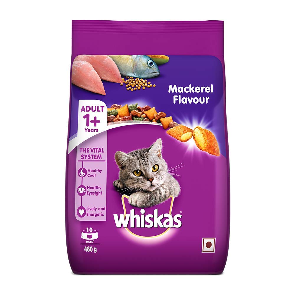 Whiskas Adult Mackerel | Dry Cat Food
