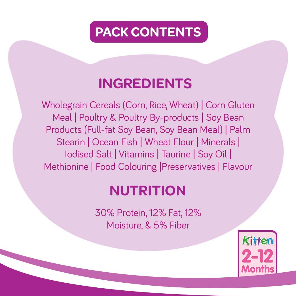 Whiskas Junior Ocean Fish & Milk | Dry Cat Food