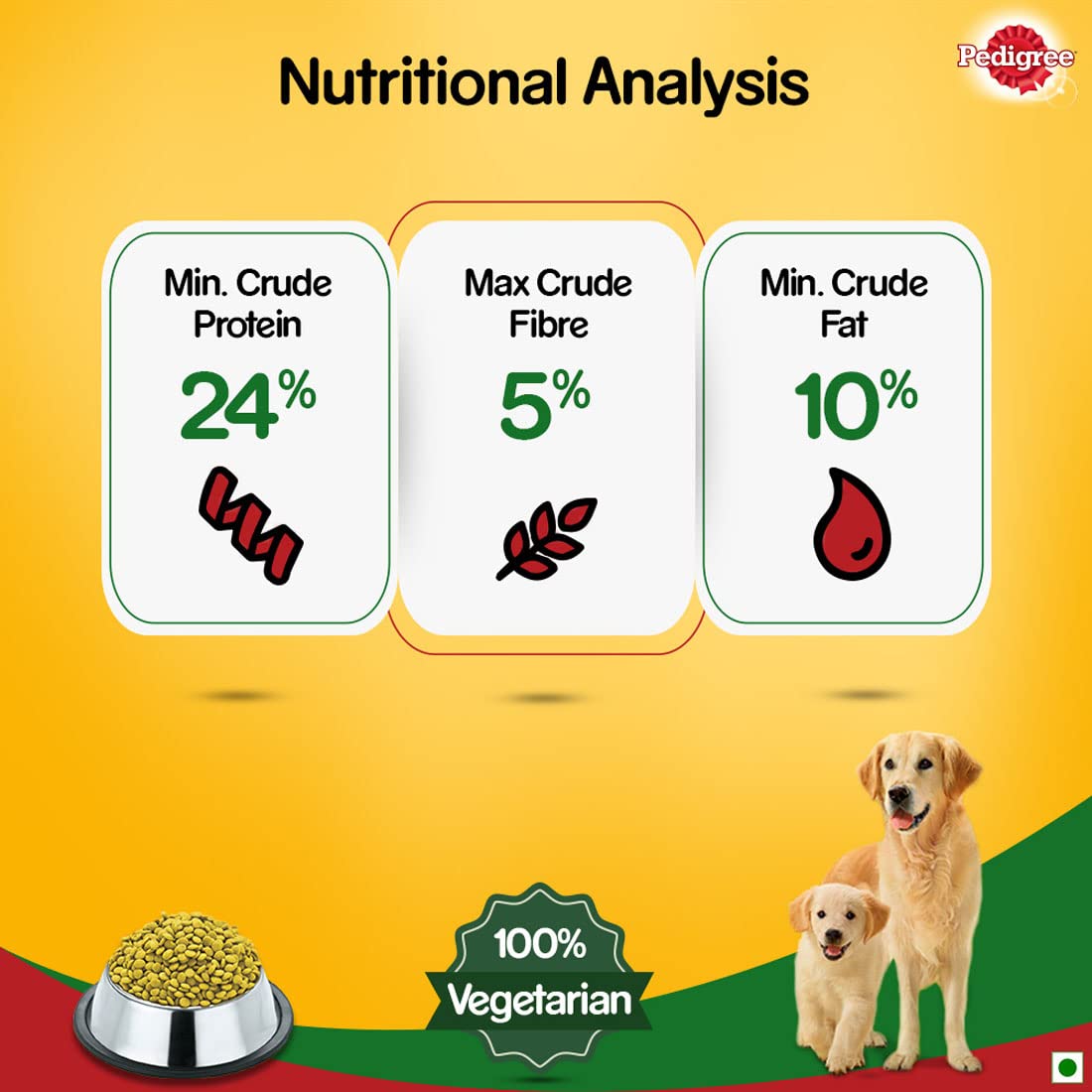 Pedigree Vegetarian Adult | Dry Dog Food