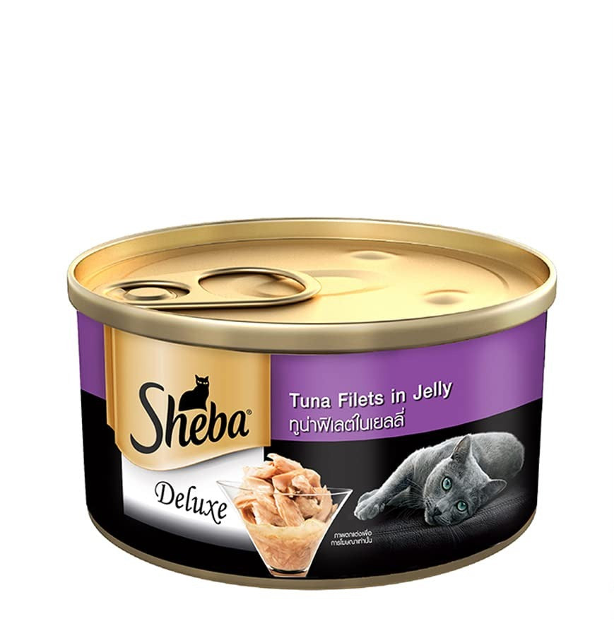 Sheba Tuna Filets in Jelly - 85 gm | Wet Cat Food
