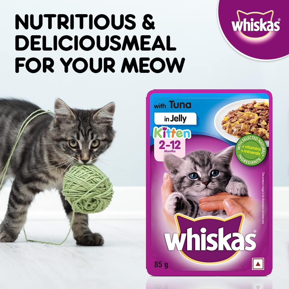 Whiskas Kitten Tuna Jelly | Wet Cat Food