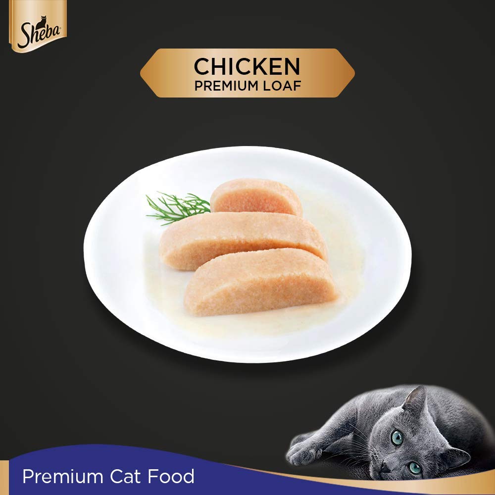 Sheba Chicken Loaf Gravy | Wet Cat Food