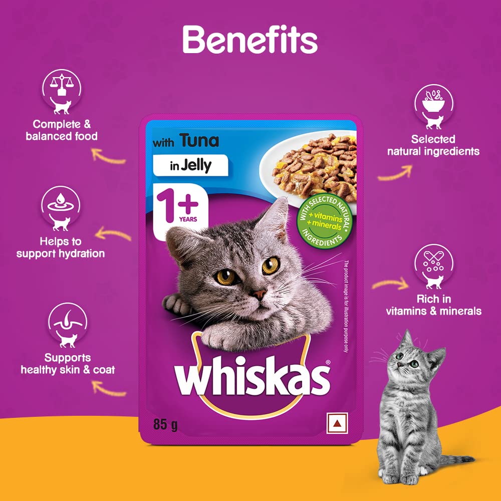 Whiskas Tuna in Jelly | Wet Cat Food
