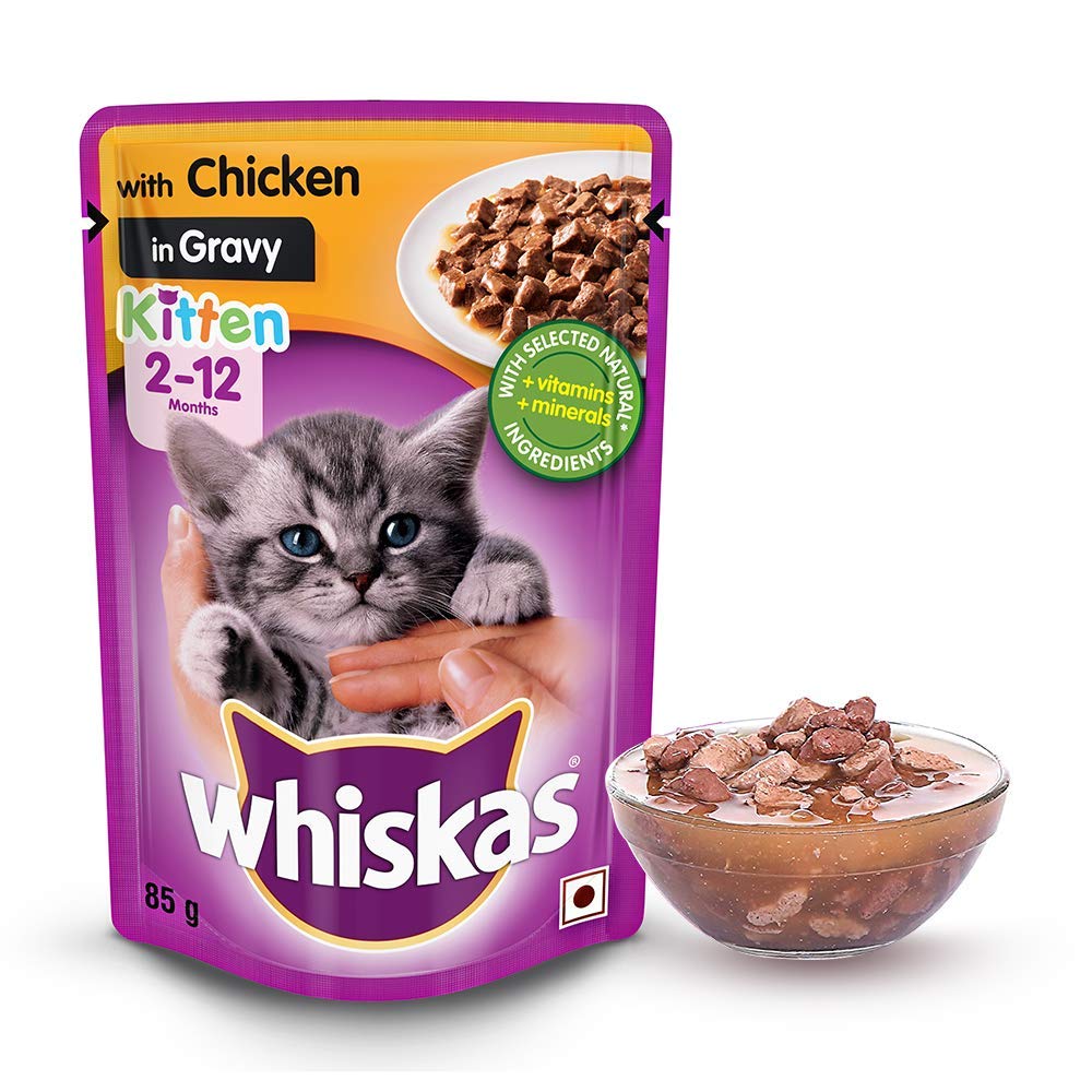 Whiskas Kitten Chicken Gravy | Wet Cat Food