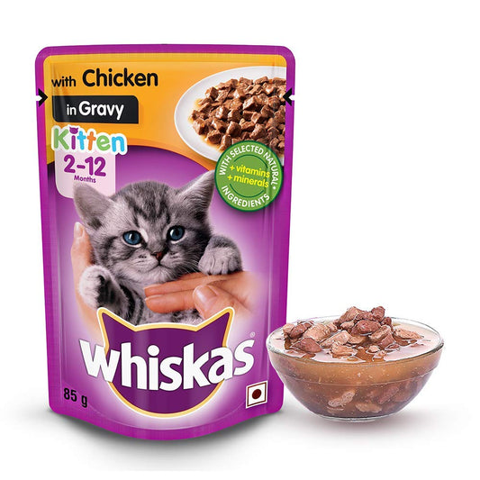 Whiskas Kitten Chicken Gravy | Wet Cat Food