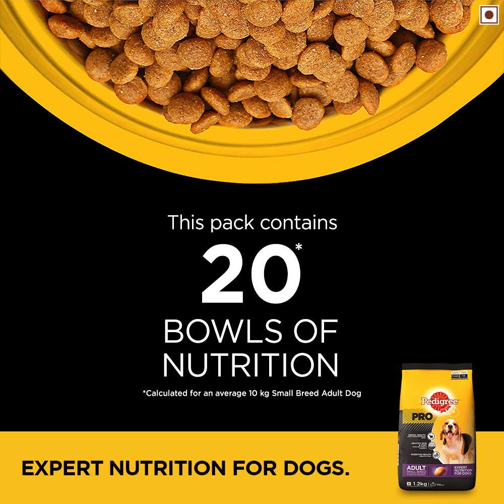 Pedigree Pro Adult Small Breed | Dry Dog Food