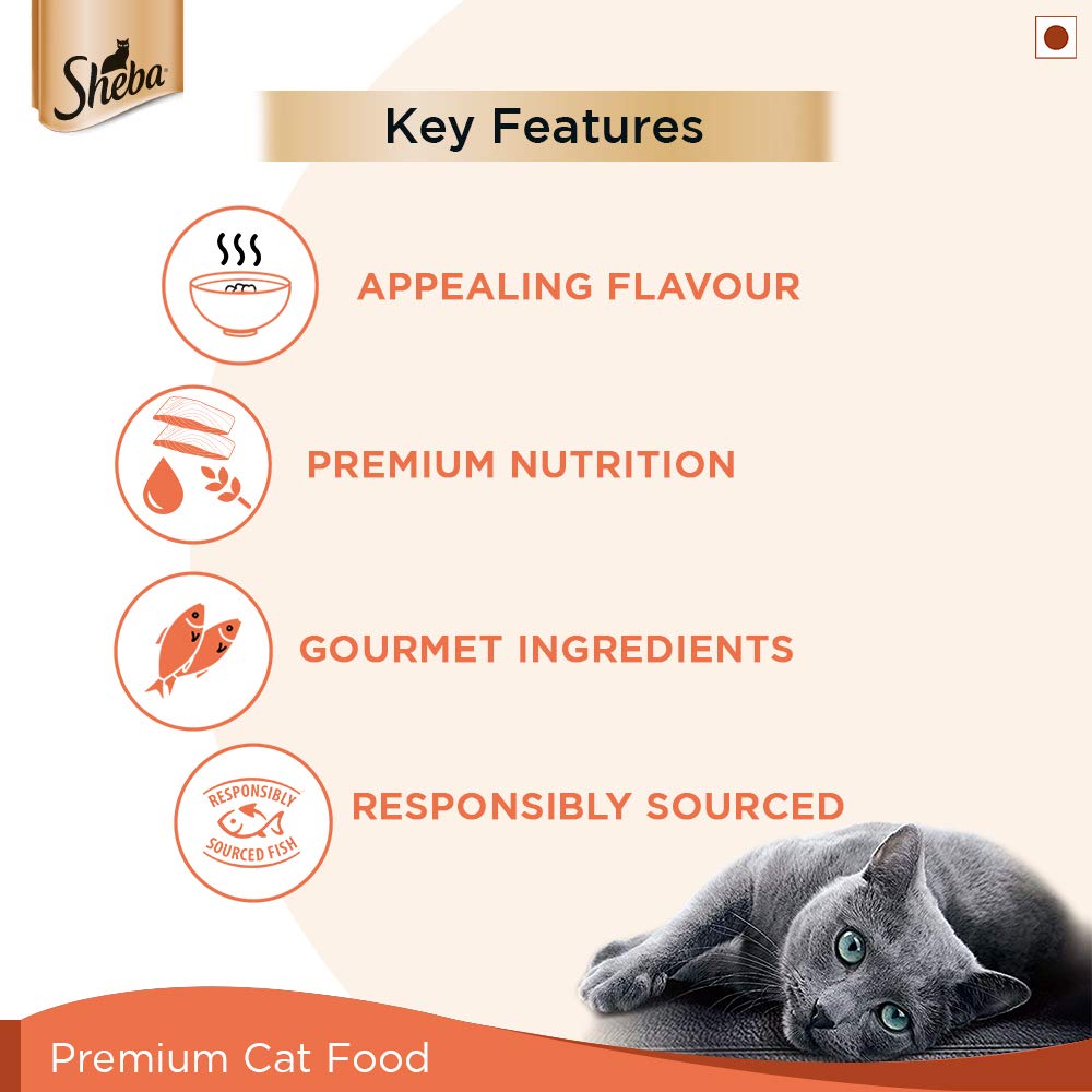 Sheba Fish & Sasami Gravy | Wet Cat Food