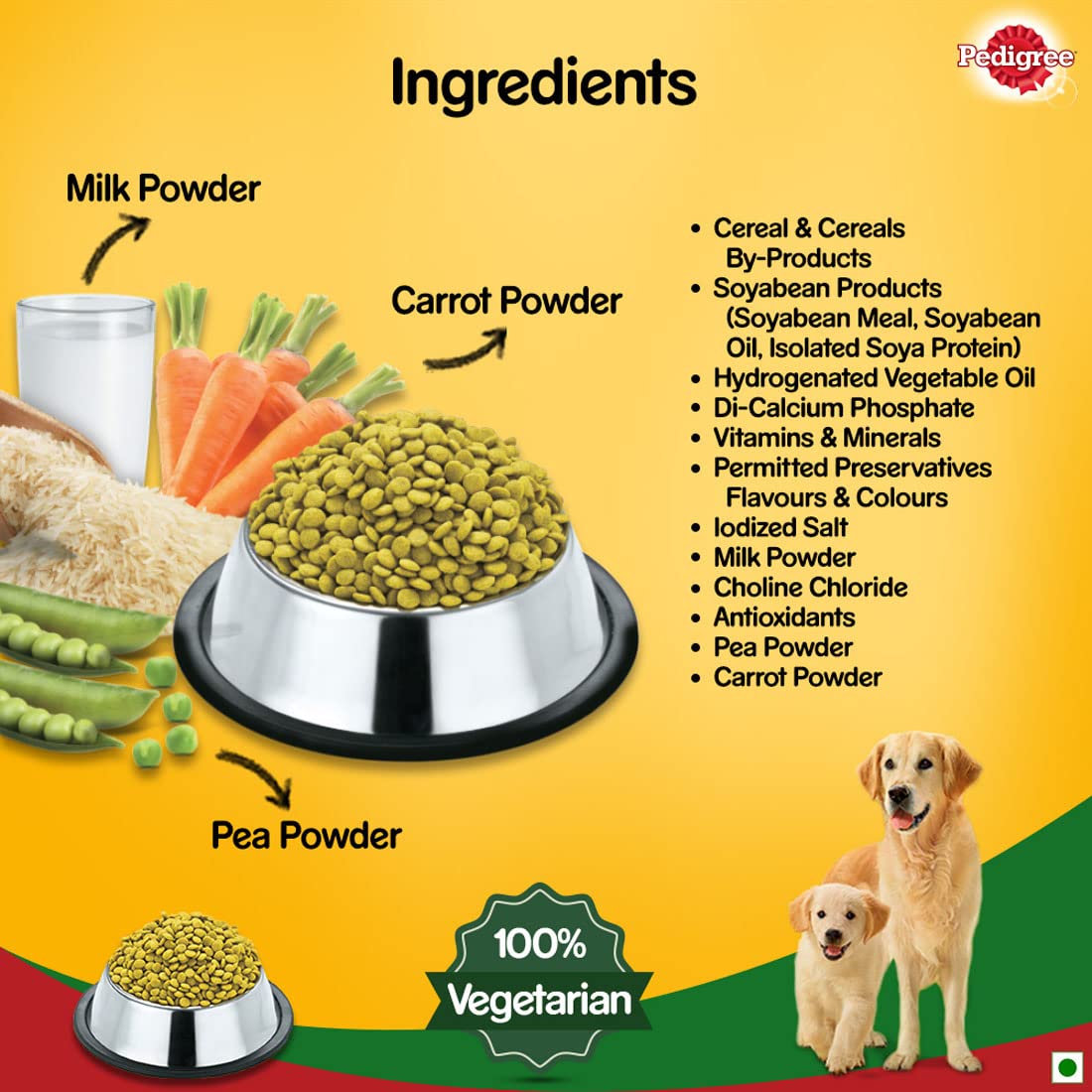 Pedigree Vegetarian Adult | Dry Dog Food