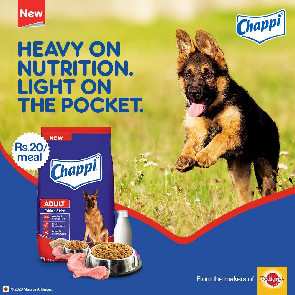 Chappi Adult Chicken & Rice | Dry Dog Food