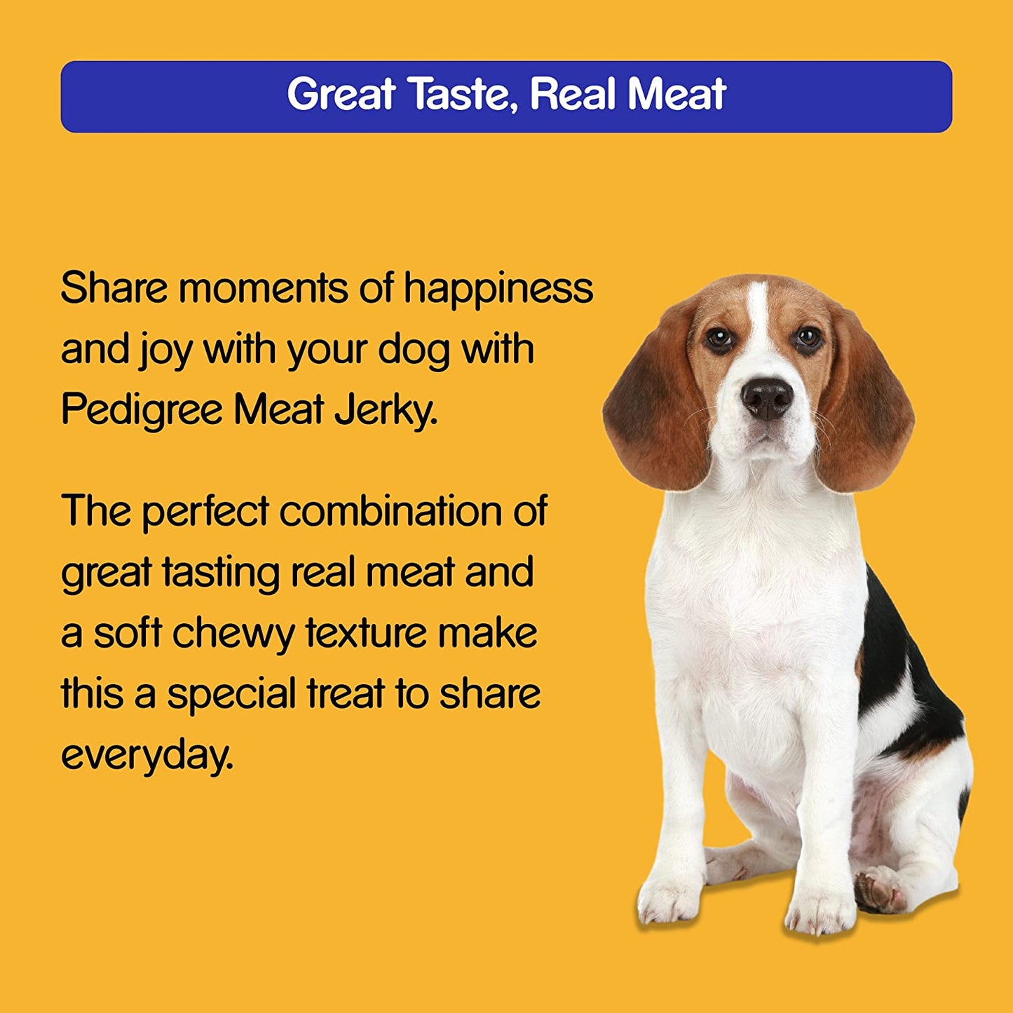 Pedigree Tasty Jerky Chicken | Dry Dog Treats