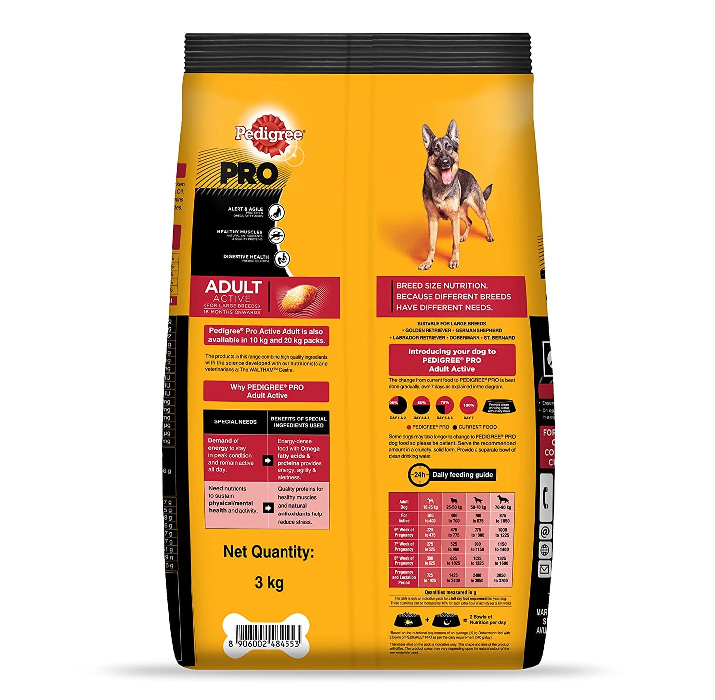 Pedigree Pro Adult Large Breed | Dry Dog Food