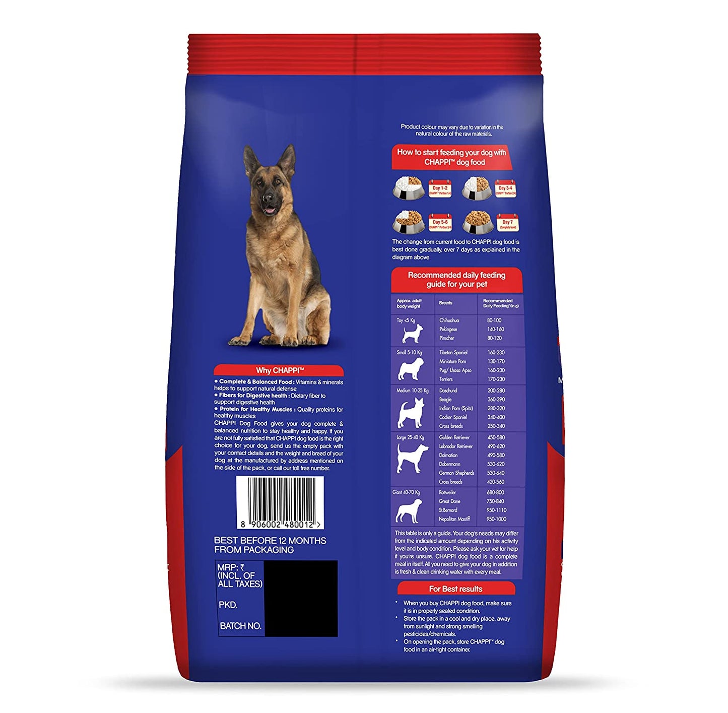 Chappi Adult Chicken & Rice | Dry Dog Food
