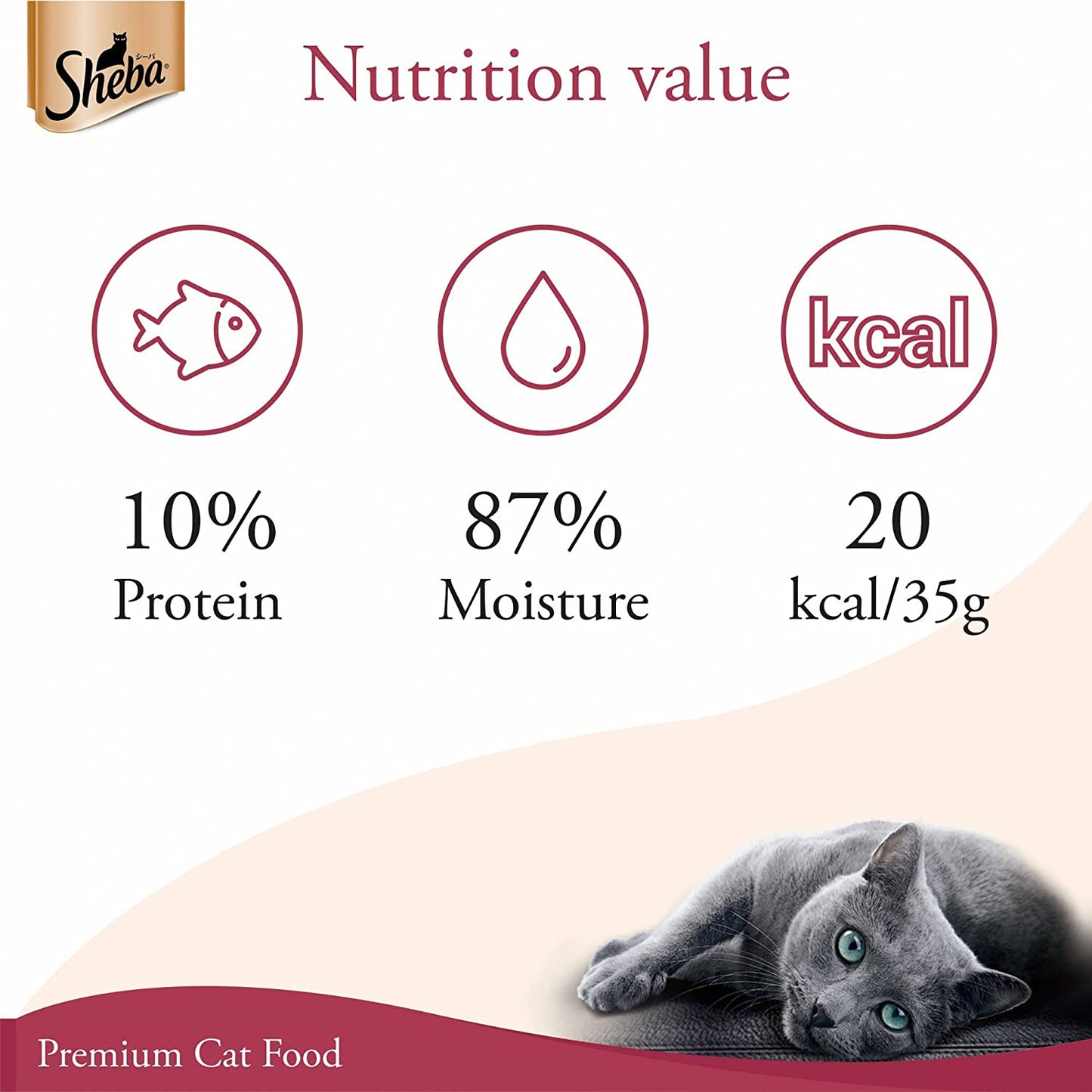 Sheba Skipjack & Salmon Gravy | Wet Cat Food