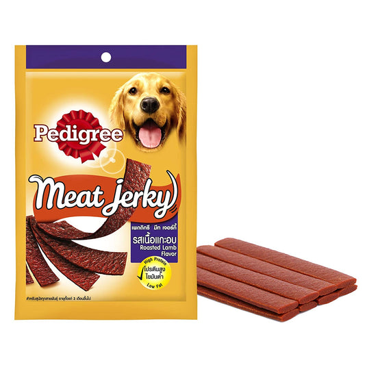 Pedigree Tasty Jerky Roasted Lamb | Dry Dog Treats