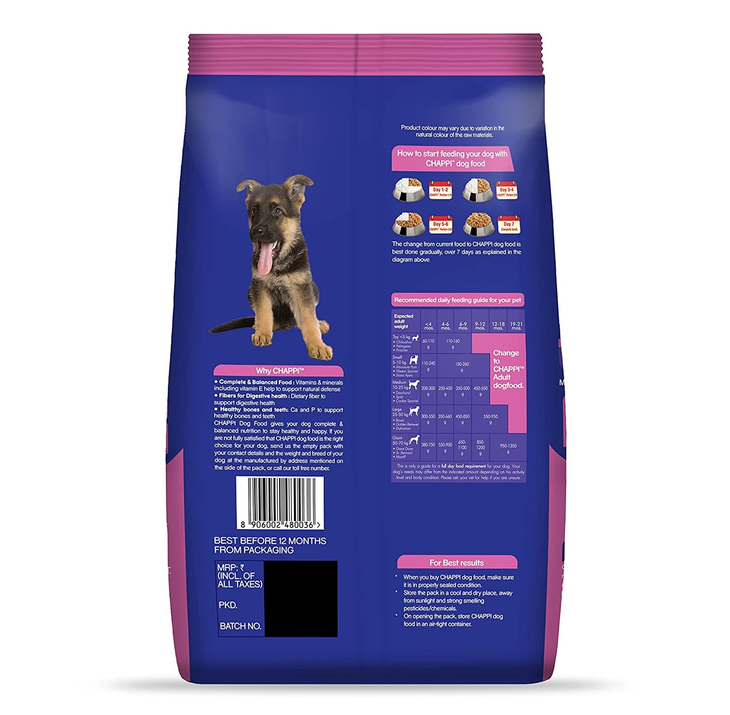 Chappi Puppy Chicken & Milk | Dry Dog Food