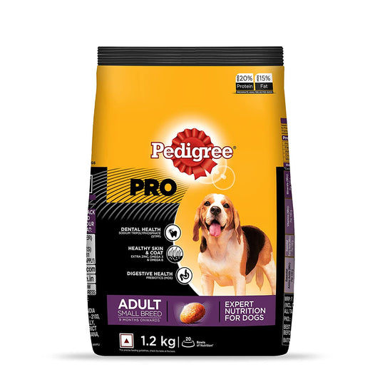 Pedigree Pro Adult Small Breed | Dry Dog Food