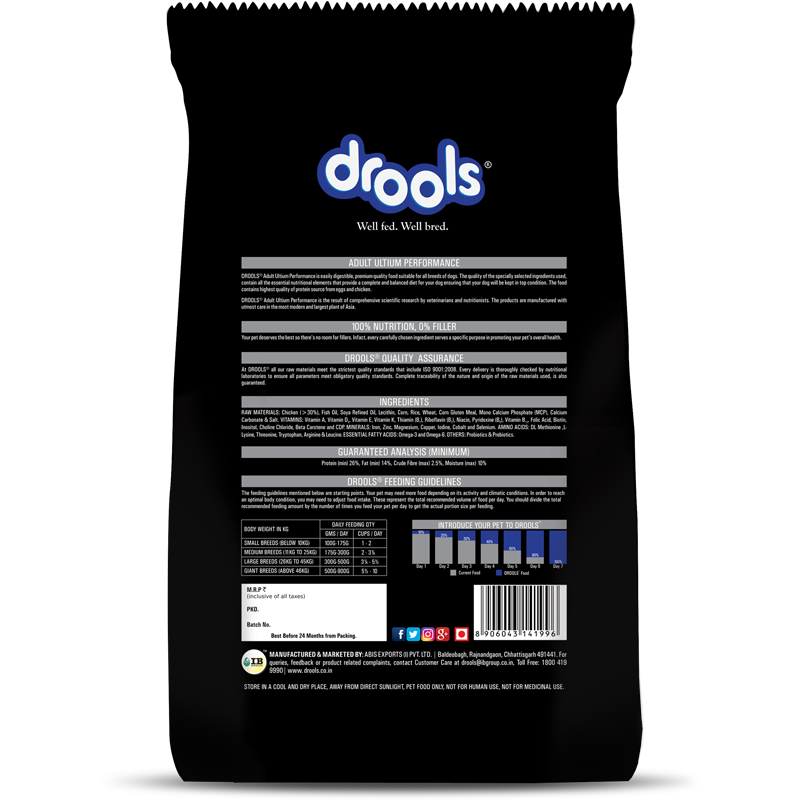 Drools Ultium Adult | Dry Dog Food