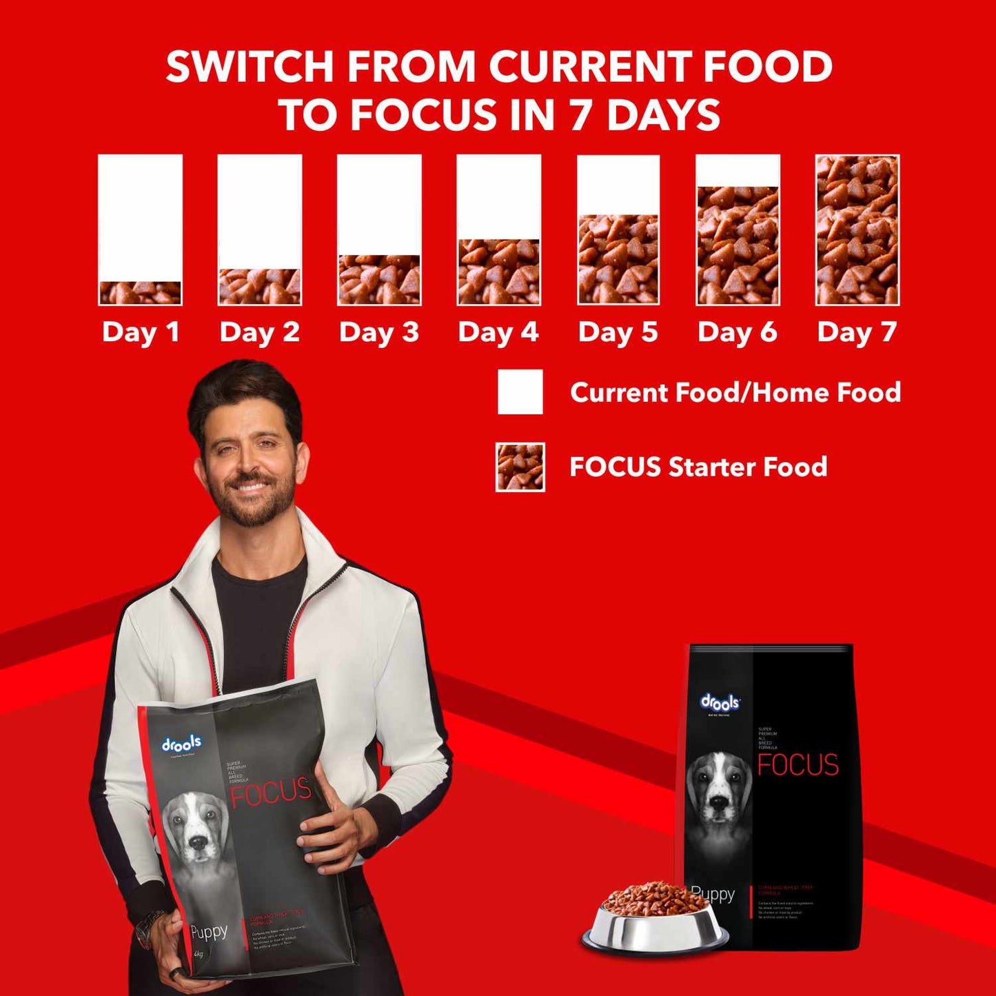 Drools Focus Puppy | Dry Dog Food